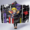 Fremantle Dockers Hooded Blanket Mascot Cartoon Football Illustration Style