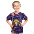 Fremantle Dockers Kid T Shirt Mascot Cartoon Football Illustration Style