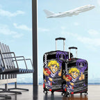 Fremantle Dockers Luggage Cover Mascot Cartoon Football Illustration Style