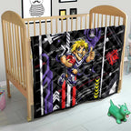 Fremantle Dockers Quilt Mascot Cartoon Football Illustration Style