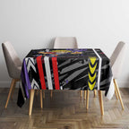 Fremantle Dockers Tablecloth Mascot Cartoon Football Illustration Style