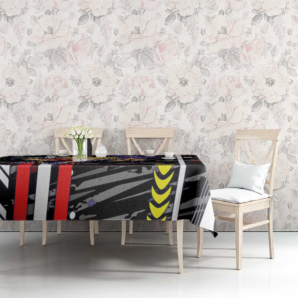 Fremantle Dockers Tablecloth Mascot Cartoon Football Illustration Style