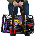 Fremantle Dockers Travel Bag Mascot Cartoon Football Illustration Style