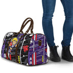 Fremantle Dockers Travel Bag Mascot Cartoon Football Illustration Style