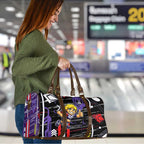 Fremantle Dockers Travel Bag Mascot Cartoon Football Illustration Style