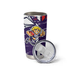 Fremantle Dockers Tumbler Cup Mascot Cartoon Football Illustration Style