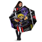 Fremantle Dockers Umbrella Mascot Cartoon Football Illustration Style