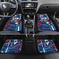 Geelong Cats Car Mats Mascot Cartoon Football Illustration Style