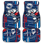 Geelong Cats Car Mats Mascot Cartoon Football Illustration Style