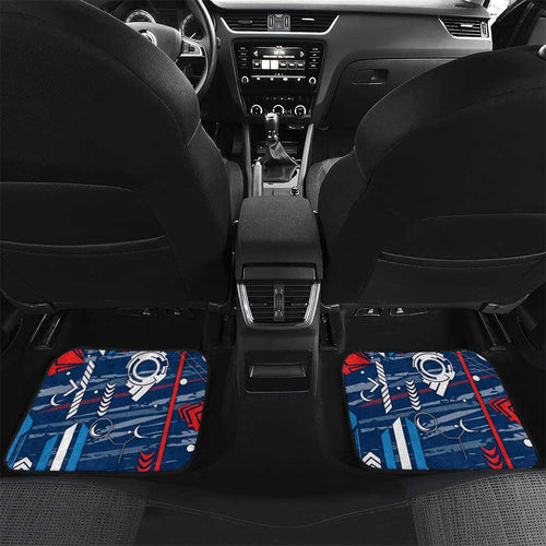 Geelong Cats Car Mats Mascot Cartoon Football Illustration Style