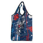 Geelong Cats Grocery Bag Mascot Cartoon Football Illustration Style