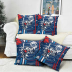 Geelong Cats Pillow Cover Mascot Cartoon Football Illustration Style