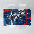 Geelong Cats Tablecloth Mascot Cartoon Football Illustration Style