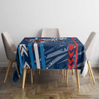 Geelong Cats Tablecloth Mascot Cartoon Football Illustration Style