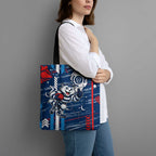 Geelong Cats Tote Bag Mascot Cartoon Football Illustration Style