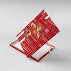 Gold Coast Suns Canvas Wall Art Mascot Cartoon Football Illustration Style