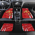 Gold Coast Suns Car Mats Mascot Cartoon Football Illustration Style