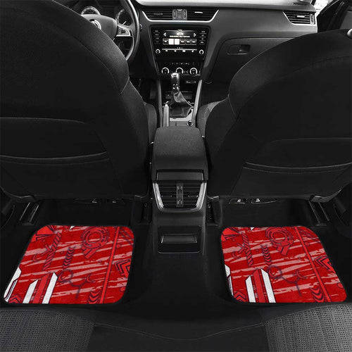 Gold Coast Suns Car Mats Mascot Cartoon Football Illustration Style