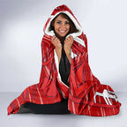 Gold Coast Suns Hooded Blanket Mascot Cartoon Football Illustration Style