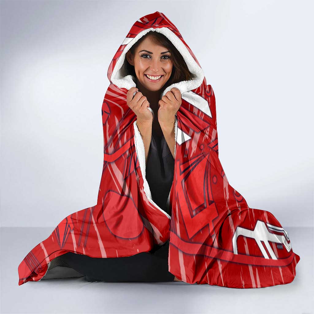 Gold Coast Suns Hooded Blanket Mascot Cartoon Football Illustration Style