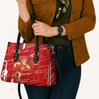 Gold Coast Suns Leather Bag Mascot Cartoon Football Illustration Style