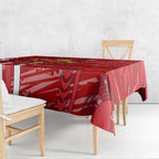 Gold Coast Suns Tablecloth Mascot Cartoon Football Illustration Style