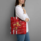 Gold Coast Suns Tote Bag Mascot Cartoon Football Illustration Style