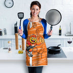 Greater Western Sydney Giants Apron Mascot Cartoon Football Illustration Style