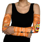 Greater Western Sydney Giants Arm Sleeves Mascot Cartoon Football Illustration Style