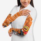 Greater Western Sydney Giants Arm Sleeves Mascot Cartoon Football Illustration Style