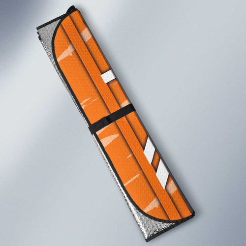 Greater Western Sydney Giants Auto Sun Shade Mascot Cartoon Football Illustration Style