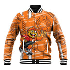 Greater Western Sydney Giants Baseball Jacket Mascot Cartoon Football Illustration Style