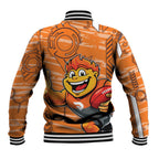 Greater Western Sydney Giants Baseball Jacket Mascot Cartoon Football Illustration Style