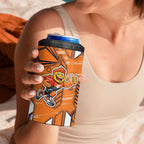 Greater Western Sydney Giants 4 in 1 Can Cooler Tumbler Mascot Cartoon Football Illustration Style