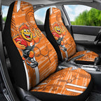 Greater Western Sydney Giants Car Seat Cover Mascot Cartoon Football Illustration Style