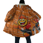 Greater Western Sydney Giants Cloak Mascot Cartoon Football Illustration Style