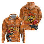 Greater Western Sydney Giants Hoodie Mascot Cartoon Football Illustration Style