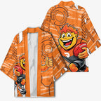 Greater Western Sydney Giants Kimono Mascot Cartoon Football Illustration Style