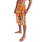 Greater Western Sydney Giants Lavalava Mascot Cartoon Football Illustration Style