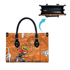 Greater Western Sydney Giants Leather Bag Mascot Cartoon Football Illustration Style