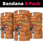 Greater Western Sydney Giants Neck Gaiter Mascot Cartoon Football Illustration Style