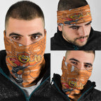 Greater Western Sydney Giants Neck Gaiter Mascot Cartoon Football Illustration Style
