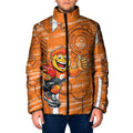 Greater Western Sydney Giants Padded Jacket Mascot Cartoon Football Illustration Style