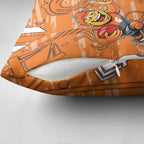 Greater Western Sydney Giants Pillow Cover Mascot Cartoon Football Illustration Style