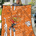 Greater Western Sydney Giants Quilt Mascot Cartoon Football Illustration Style