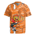 Greater Western Sydney Giants Rugby Jersey Mascot Cartoon Football Illustration Style