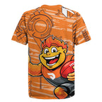 Greater Western Sydney Giants Rugby Jersey Mascot Cartoon Football Illustration Style