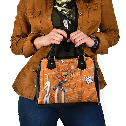 Greater Western Sydney Giants Shoulder Handbag Mascot Cartoon Football Illustration Style