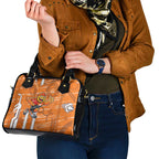 Greater Western Sydney Giants Shoulder Handbag Mascot Cartoon Football Illustration Style