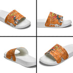 Greater Western Sydney Giants Slide Sandals Mascot Cartoon Football Illustration Style
